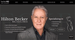 Desktop Screenshot of beckermd.com